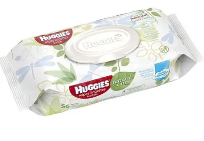 Natural Care Sensitive Wipes 56 ct