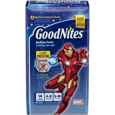 Goodnites Pull-Ups Boys S-M