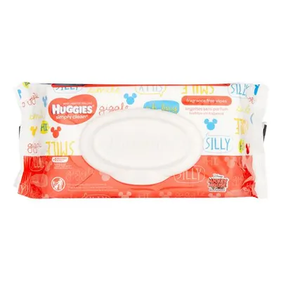 Simply Clean Fragrance Free Wipes 64 ct
