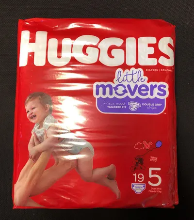Little Movers Baby Diapers 19 ct