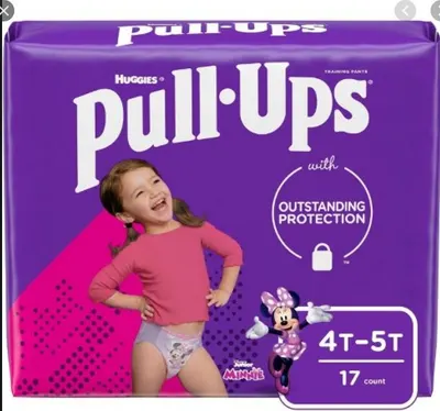 Disney Junior Minnie Pull Ups Girls Training Pants 17 ct