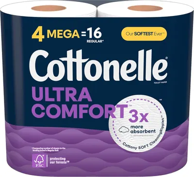 Cottonelle Ultra Comfort 4 Pk