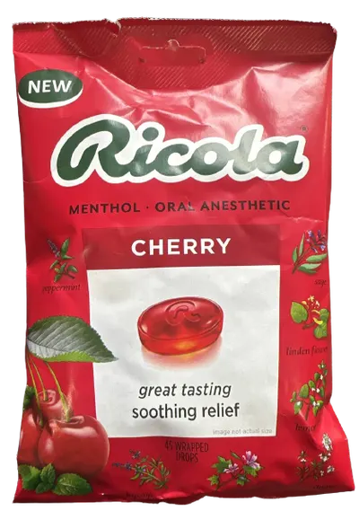 Soothing Relief Cherry Cough Drop 45 ct