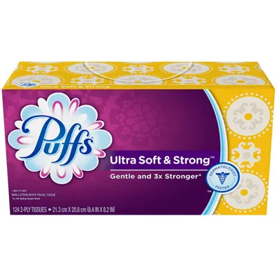 Ultra Soft White Facial Tissues