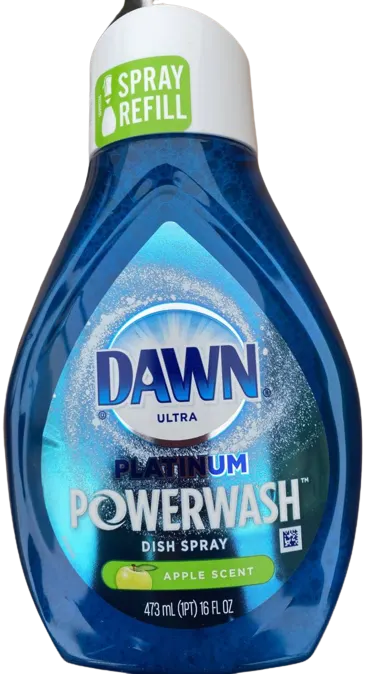 Power wash Dish Spray With Apple Scent