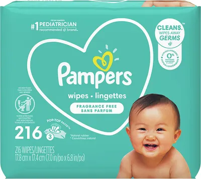 Complete Clean Unscented Baby Wipes 3 pk