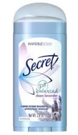 Invisible Solid pH Balanced Clean Lavender Scent