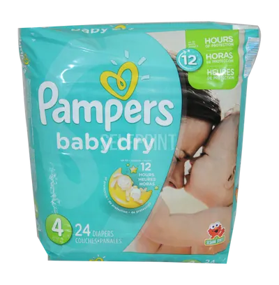 Baby Dry Size 4 Diapers 28 ct