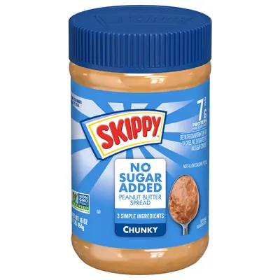 Chunky Peanut Butter with No Added Sugar