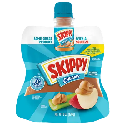 Skippy Squeeze Creamy Peanut Butter
