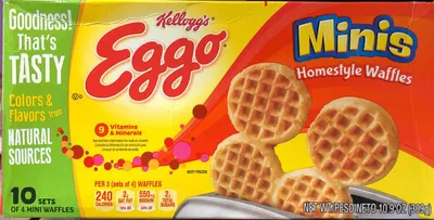 Minis Homestyle Waffles 10 ct