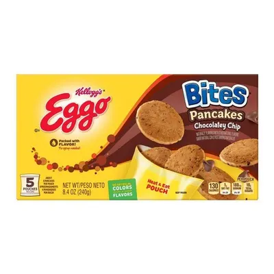 Eggo Bites Chocolatey Chip Pancakes 5 Pouches