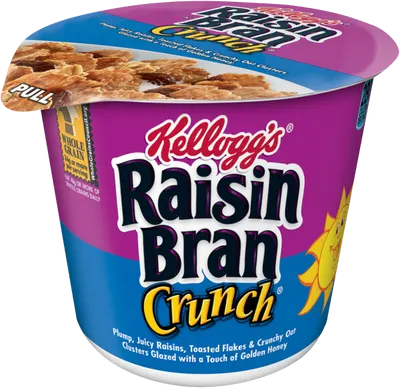 Raisin Bran Crunch Cereal Cup