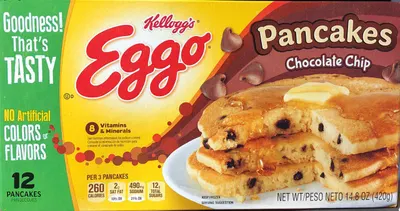 Eggo Chocolate Chip Pancakes 12 ct