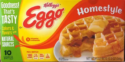 Homestyle Waffles 10 ct