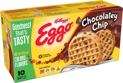 Chocolatey Chip Waffles 10 ct