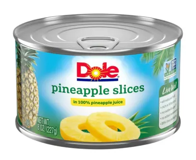 Pineapple Slices in 100% Pineapple Juice
