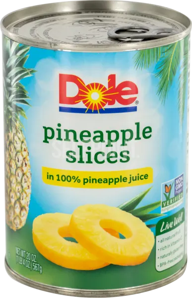 Pineapple Slices in 100% Pineapple Juice