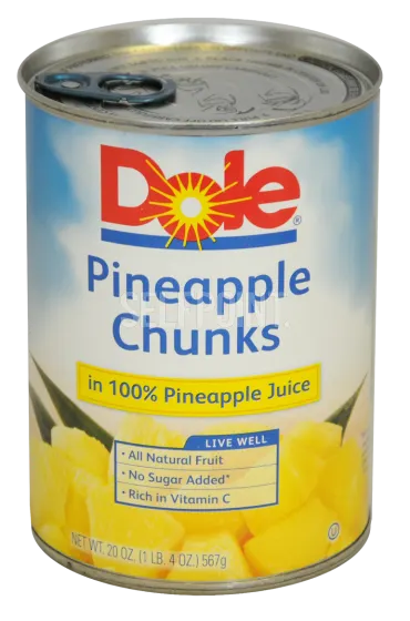 Pineapple Chunks in Pineapple Juice