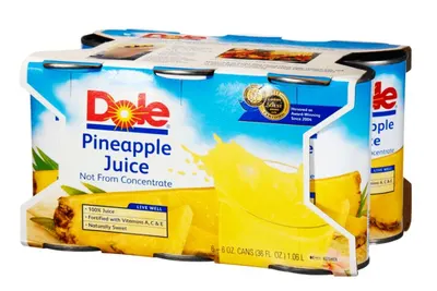 Pineapple Juice 6 oz Can 6Pk