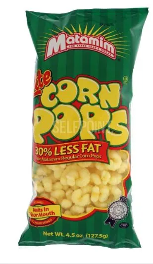 Light Corn Pops Snack