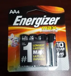 Max AA4 Batteries 4 pk
