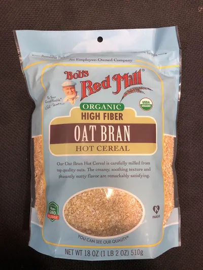 Organic Oat Bran Hot Cereal