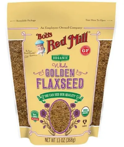 Organic Whole Golden Flaxseed