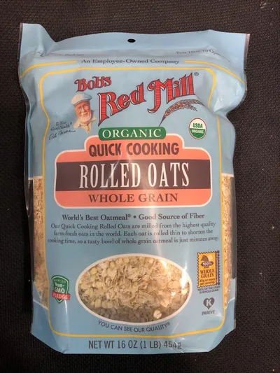 Organic Quick Cooking Whole Grain Rolled Oats