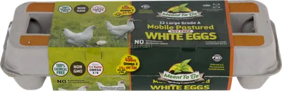 Mobile Pastured Organic Large Eggs 12 ct