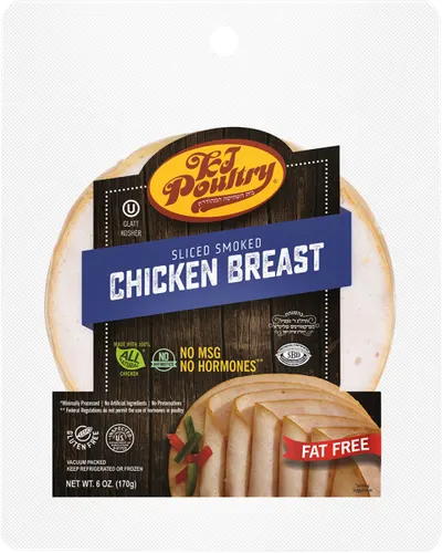 Sliced Smoked Chicken Breast