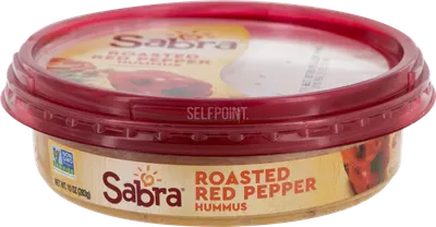Roasted Red Pepper Hummus Dip