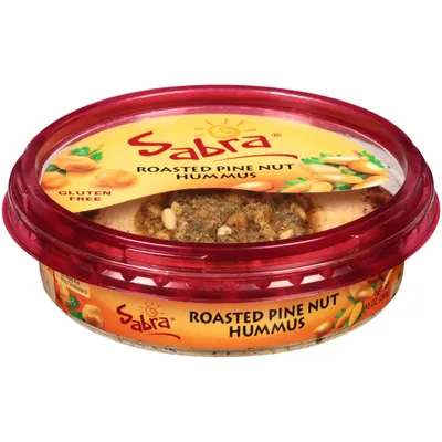Roasted Pine Nut Hummus Dip