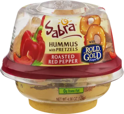 Roasted Red Pepper Hummus Dip
