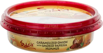 Hummus Caramelized Onion With Smoked Paprika