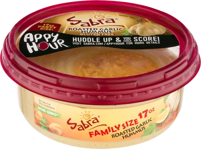 Family Size Roasted Garlic Hummus Dip