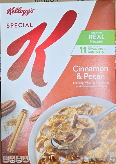 Cinnamon & Pecan Flavored Cereal