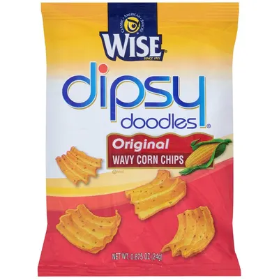 Dipsy Doodles Wavy Corn Chips Original