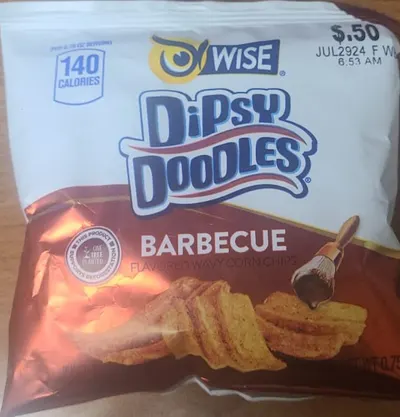 Barbeque Flavored Wavy Corn Chips