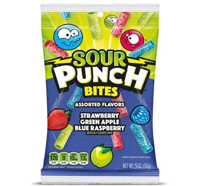 Sour Punch Bites Assorted Flavors
