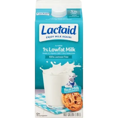 Lactose Free 1% Low Fat Milk