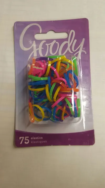 Multi-Color Ponytail Elastics 5 ct