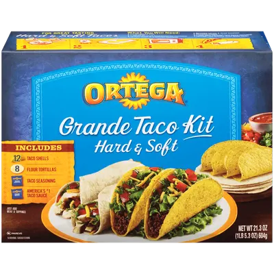 Grande Hard & Soft Taco Kit