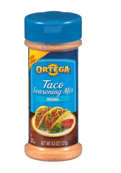 Ortega® Taco Seasoning Mix 4.3 Oz. Shaker