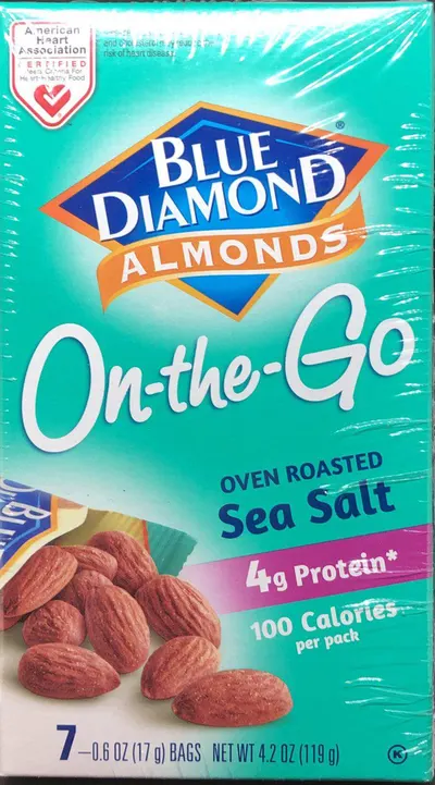 Almonds On The Go Salted 7Pk