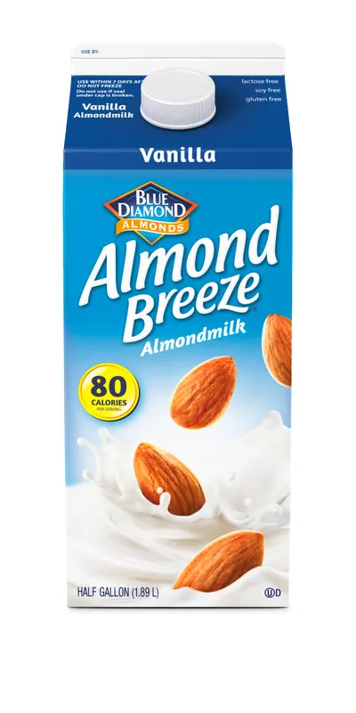 Vanilla Flavored Almond Milk