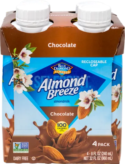 Almond Breeze Chocolate Almond Milk 4 pk