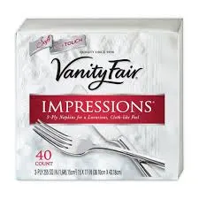 Entertain Classic Napkins 40 ct