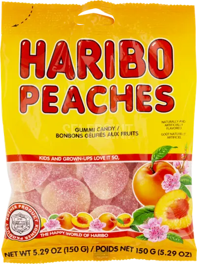 Gummi Candy Peaches