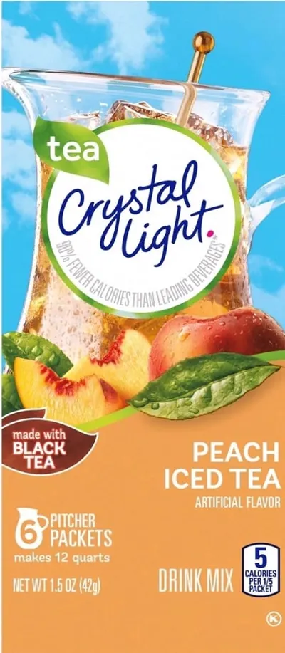 Tea Drink Mix Peach Iced Tea - 6 Pks
